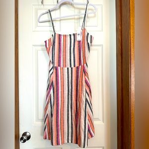Gap Striped Dress Size M New